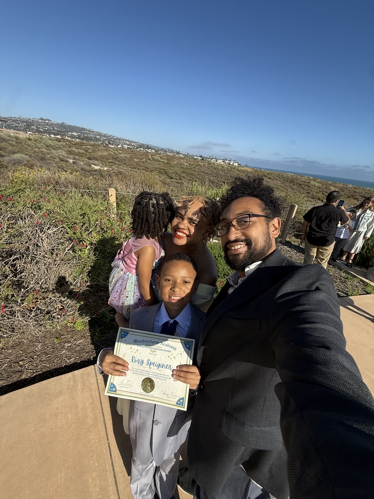 his award